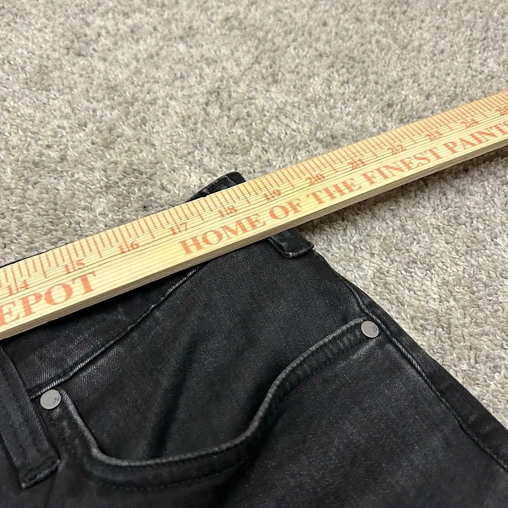 34 Heritage Charisma Comfort Rise Classic Jeans Mens 38X30 Black Denim Dark Wash